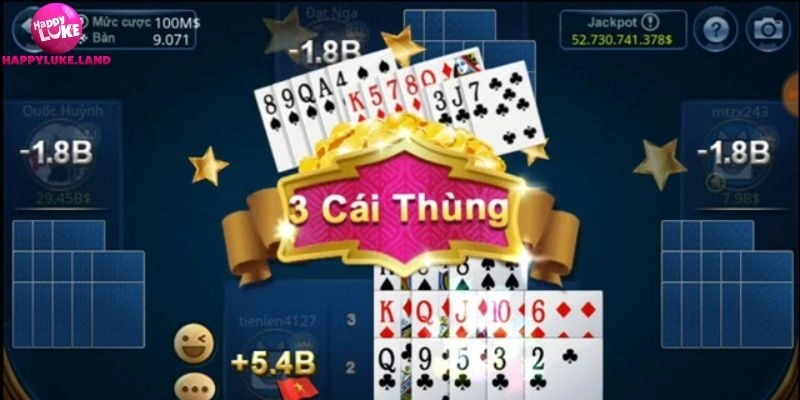 Tính tiền thưởng trong ván chơi mậu binh online cho người mới